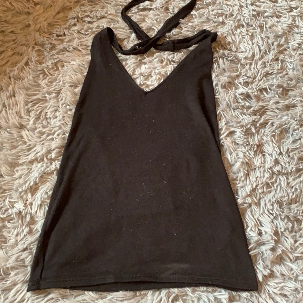 American Eagle soft plush halter top